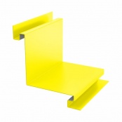 Планка угла внутреннего сложная 75 мм, 2000 мм, цвет RAL 1018