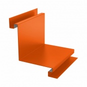 Планка угла внутреннего сложная 75 мм, 2000 мм, цвет RAL 2004