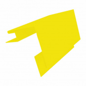 Планка угла наружного сложная 75 мм, 2000 мм, цвет RAL 1018