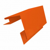 Планка угла наружного сложная 75 мм, 2000 мм, цвет RAL 2004