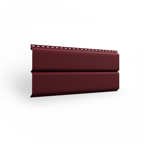 Металлический сайдинг Евробрус гофра (А), 0,45 мм, цвет RAL 3005