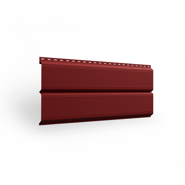 Металлический сайдинг Евробрус гофра (А), 0,45 мм, цвет RAL 3011