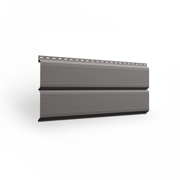 Металлический сайдинг Евробрус гофра (А), 0,45 мм, цвет RAL 7024