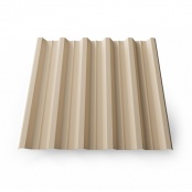 Профнастил НС-44 (Полимер) Цвет RAL 1015, толщина 0.7 мм (А)