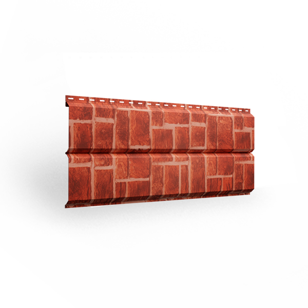 Металлический сайдинг Евробрус (А), кирпич