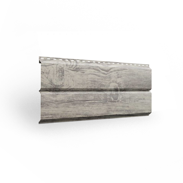 Металлический сайдинг Евробрус (А), серый дуб