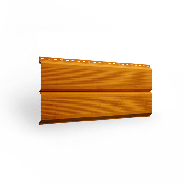 Металлический сайдинг Евробрус гофра (А), дуб