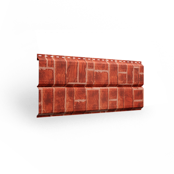 Металлический сайдинг Евробрус гофра (А), кирпич