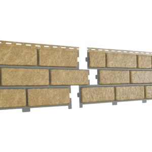 Фасадная панель U PLAST STONE Кирпич, песочный с декорированным швом