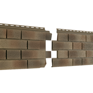 Фасадная панель U PLAST STONE S-Lock Клинкер Нордик, песок