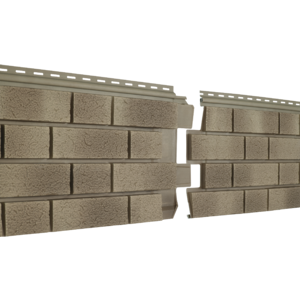 Фасадная панель U PLAST STONE S-Lock Клинкер Балтик, пустыня