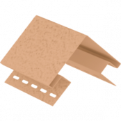 Наружный угол Стоун Хаус S-Lock Клинкер Балтик, светлая медь