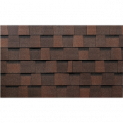 Ламинированная черепица Döcke PIE PREMIUM серия DRAGON, зрелый каштан