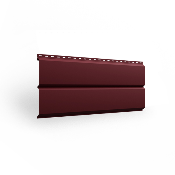 Металлический сайдинг Евробрус (А), 0,4 мм, цвет RAL 3005