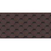 Гибкая черепица Döcke PIE PREMIUM Шеффилд, цвет корица