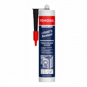 Герметик силикатный Penosil +1500C Fireplace Sealant для печей и каминов 280 мл