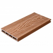 Доска террасная Altay Decking 24х150х6000 мм, цвет орех рисунок. Б