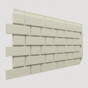 Фасадная панель Docke (Дёке) фламандская кладка гладкого кирпича FLEMISH Standart, молочный